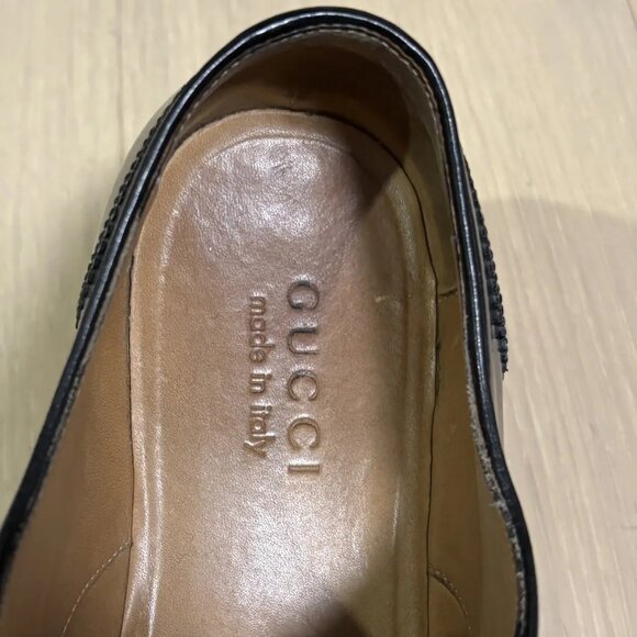 GUCCI Navy Oxford Dress Shoes – EU 41 / US 8 - Picture 9 of 10